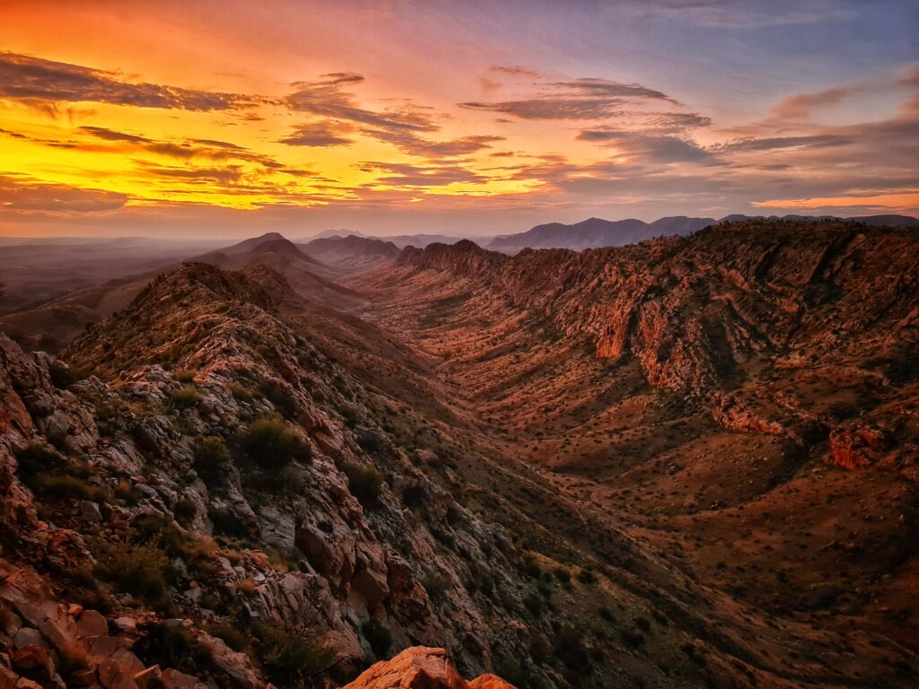 West MacDonnell National Park National Park at sunrise