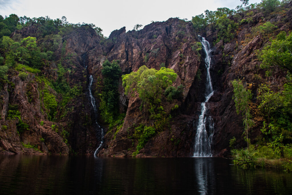 aerial view of Litchfield National Park waterfalls