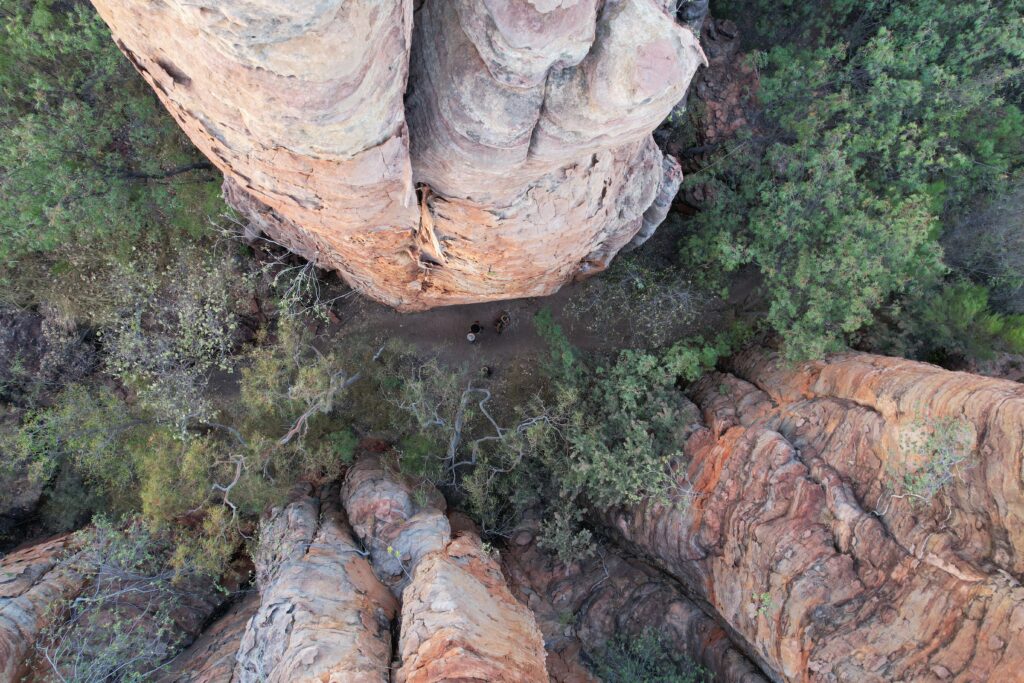 aerial view of Limmen National Park in Northern Territory