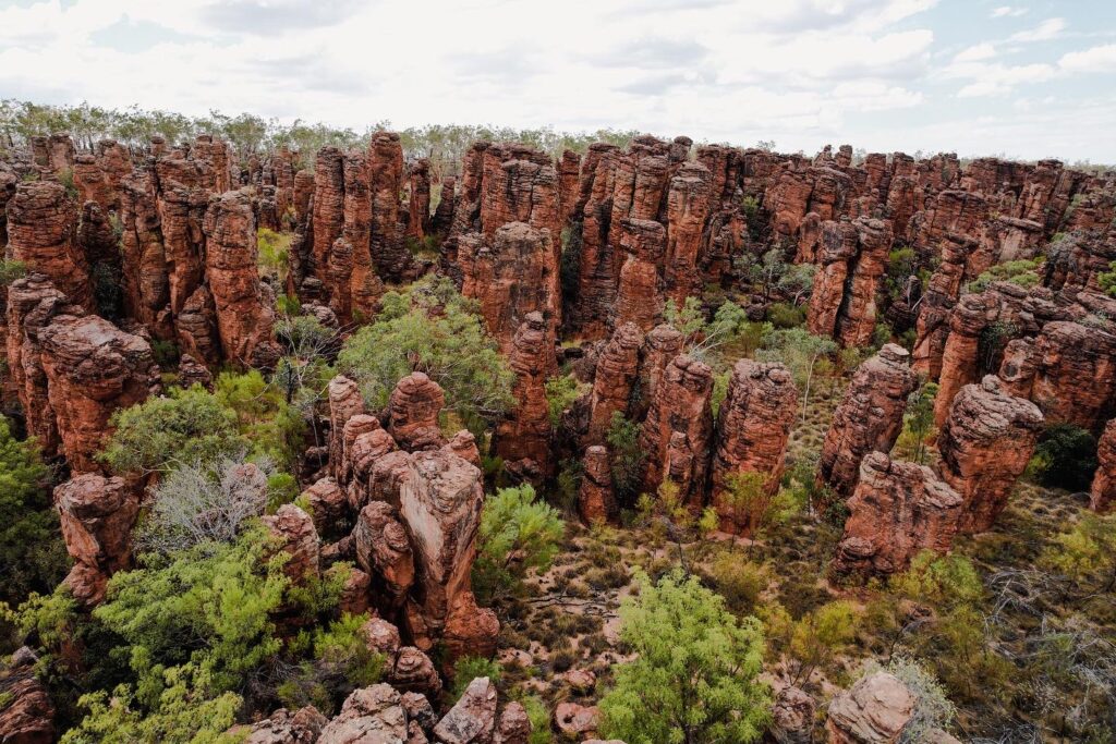 aerial view of Limmen National Park in Northern Territory