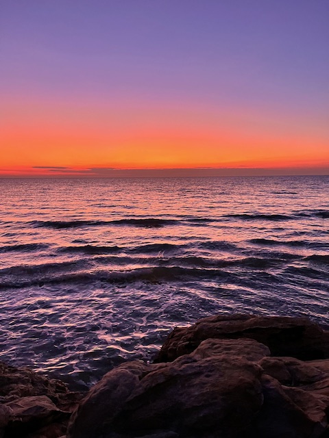 Sunset at Casuarina in Darwin, Australia
