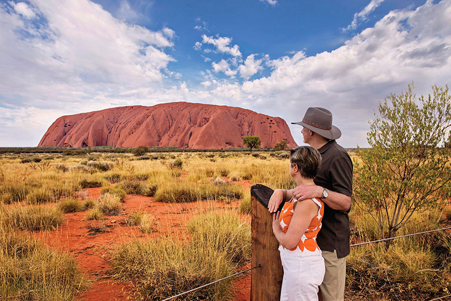 1. Uluru with Couple