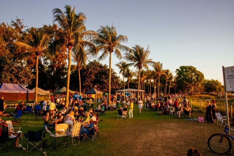 Party on Territory Day in Darwin, Australia