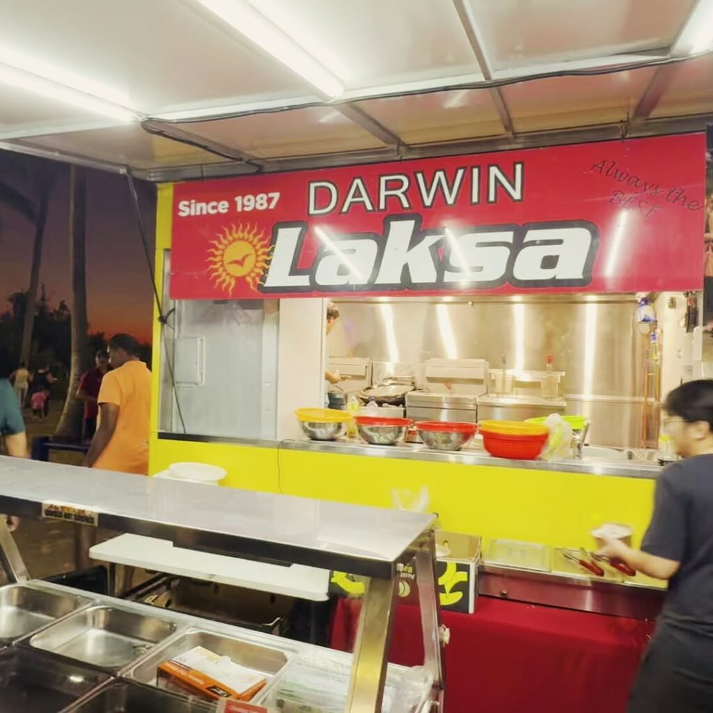 Darwin Laksa at Mindil Beach