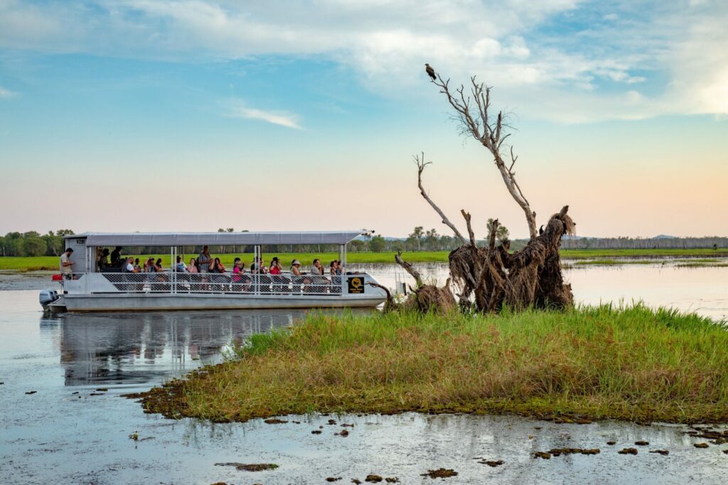 Kakadu NP Billabong boat cruise Tourism NT 128174 56 small 1