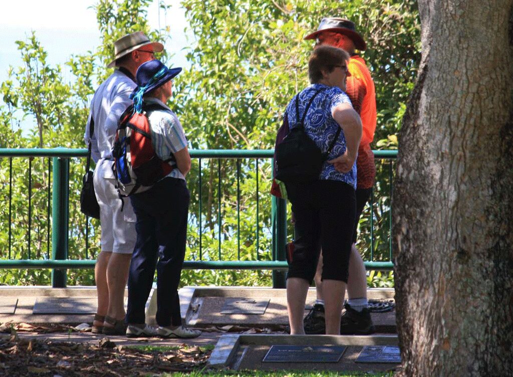 WWII Reflections Walk in Darwin